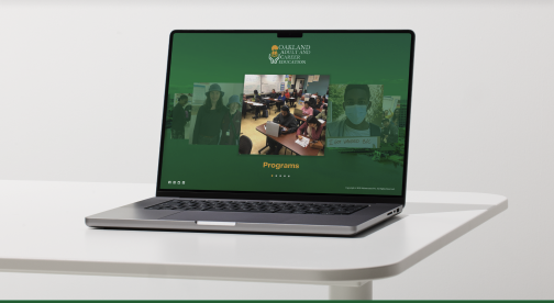 Oakland School District Website Redesign